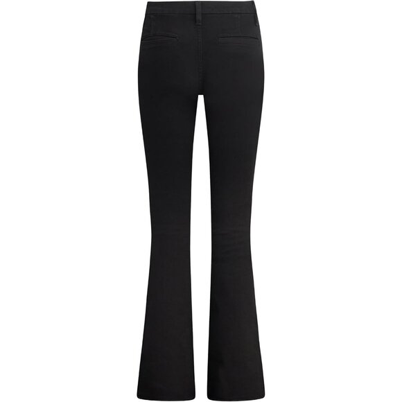 Women's Bootcut Jean High Rise Stretch Denim Flared Slim Fit Black 28 - Picture 11 of 11